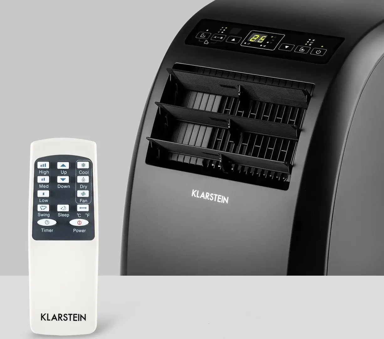 Мобильный кондиционер Klarstein Metrobreeze Rom (Black) - 3