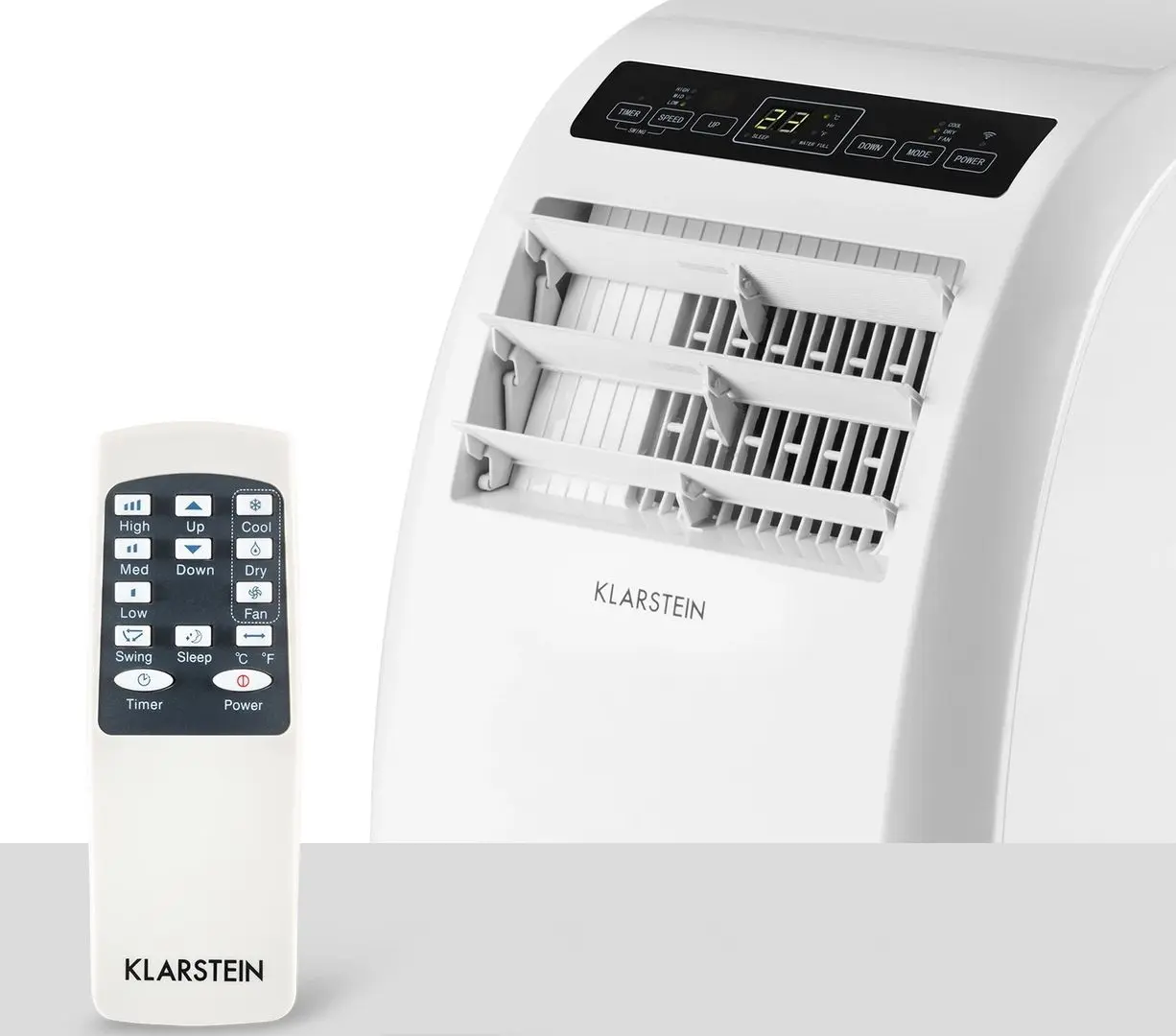Мобильный кондиционер Klarstein Metrobreeze Rom Smart (White) - 4