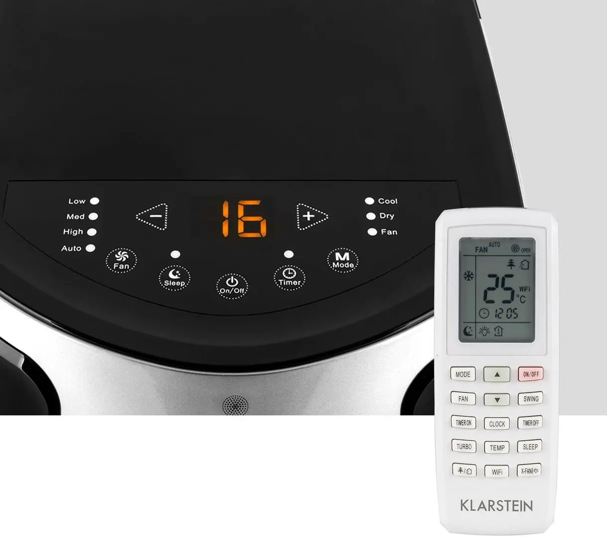 Мобильный кондиционер Klarstein New Breeze ECO (Black) - 2