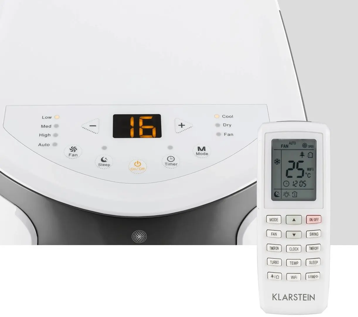 Мобильный кондиционер Klarstein New Breeze ECO (White) - 3
