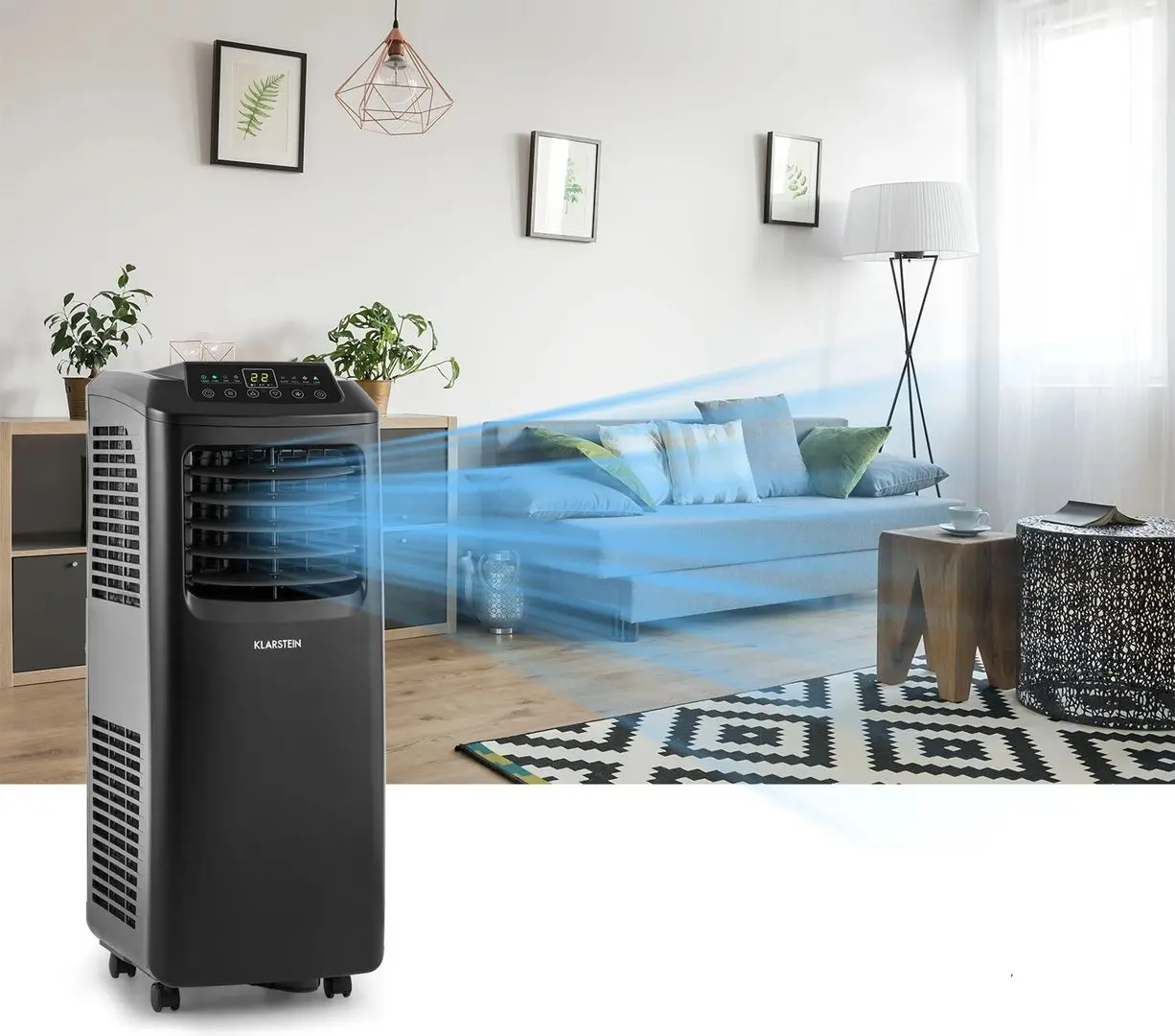 Мобильный кондиционер Klarstein Pure Blizzard Smart 7k (Black) - 2