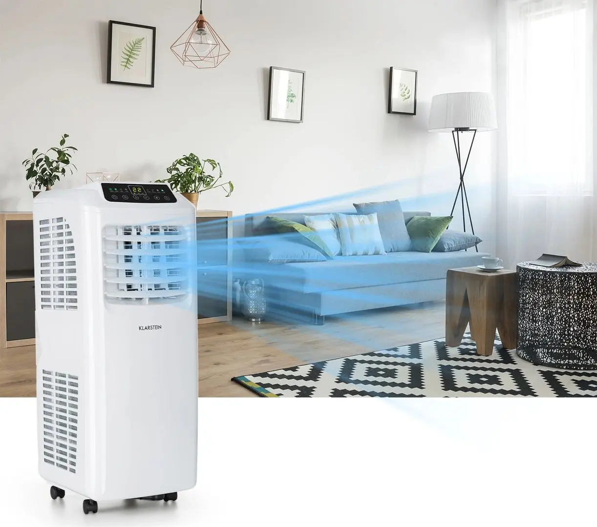 Мобильный кондиционер Klarstein Pure Blizzard Smart 7k (White) - 5