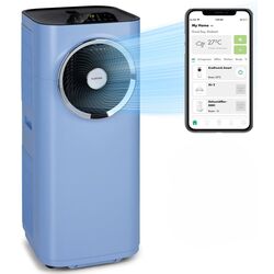 Мобильный кондиционер Klarstein Smart 12K (Pastel Blue) Thumb