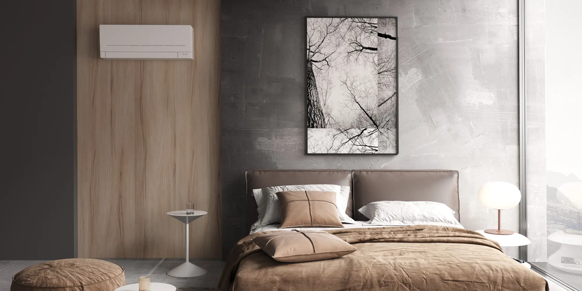 Climatizor sistem-split Mitsubishi Electric MSZ-AP60VGK / MUZ-AP60VG (Matt White)