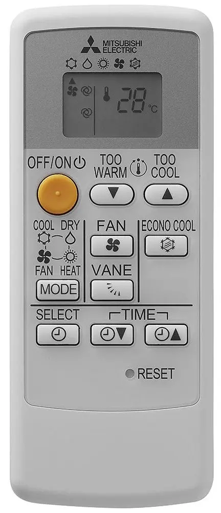 Climatizor sistem-split Mitsubishi Electric MSZ-DW35VF-E1/MUZ-DW35VF-E1 (White)