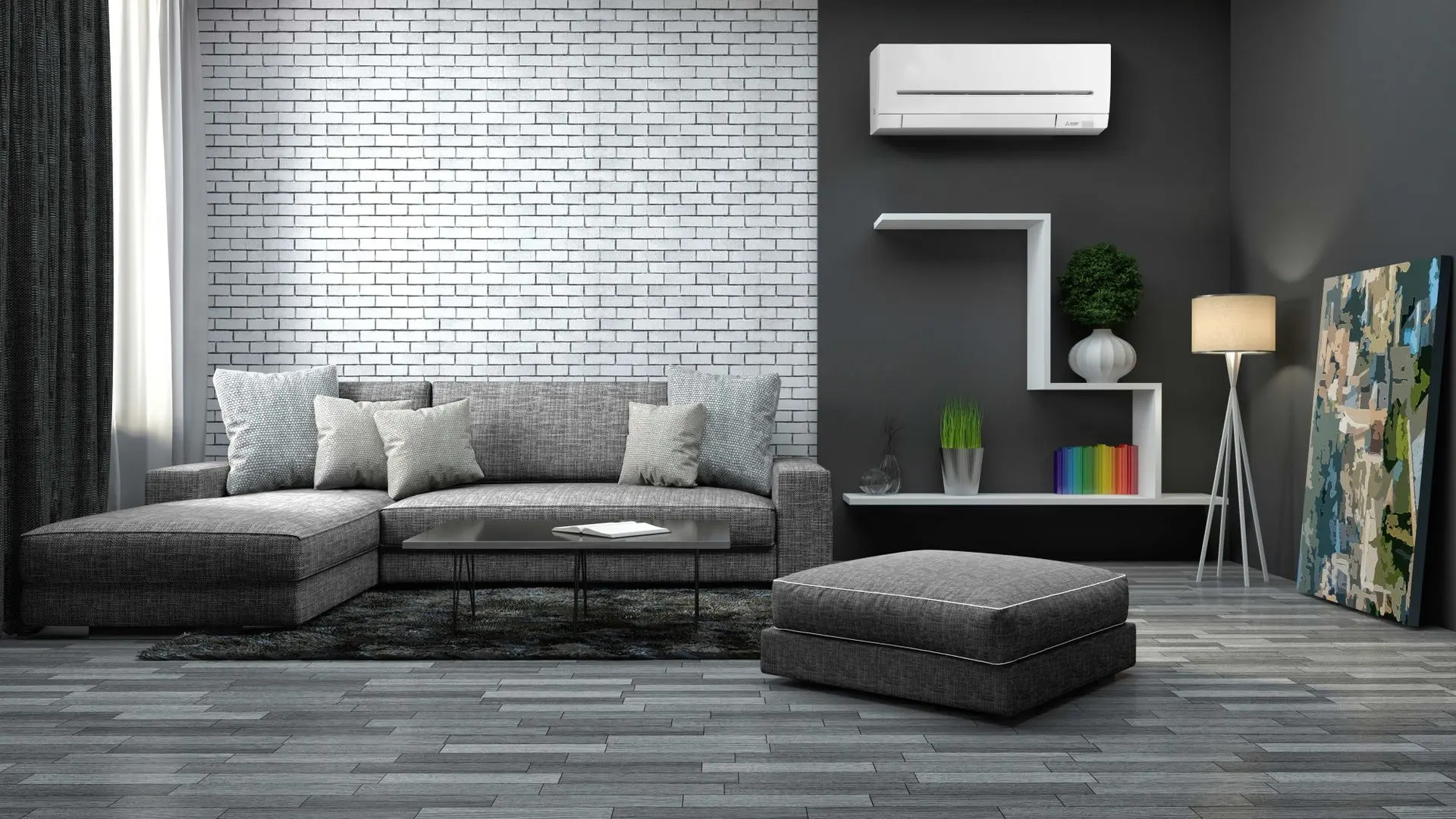 Кондиционер сплит-система Mitsubishi MSZ-AP60 VGK/MUZ-AP60 VG - 2