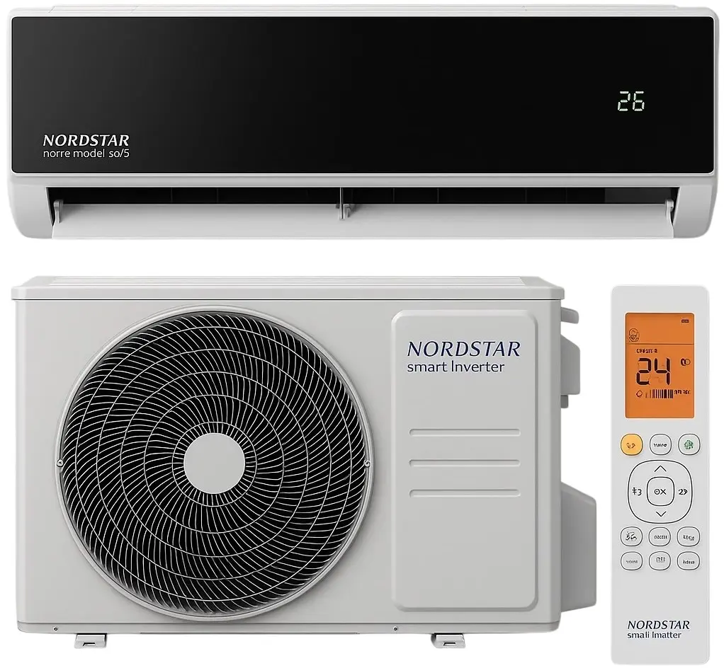 Кондиционер сплит-система NordStar Inverter 35 Wi-Fi (Black)