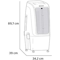 Мобильный кондиционер Olimpia Splendid Peler 20 EU (White/Black) Thumb