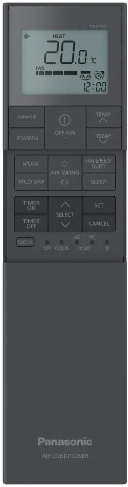 Climatizor sistem-split Panasonic Etherea CS-XZ35ZKEW-H (Black)