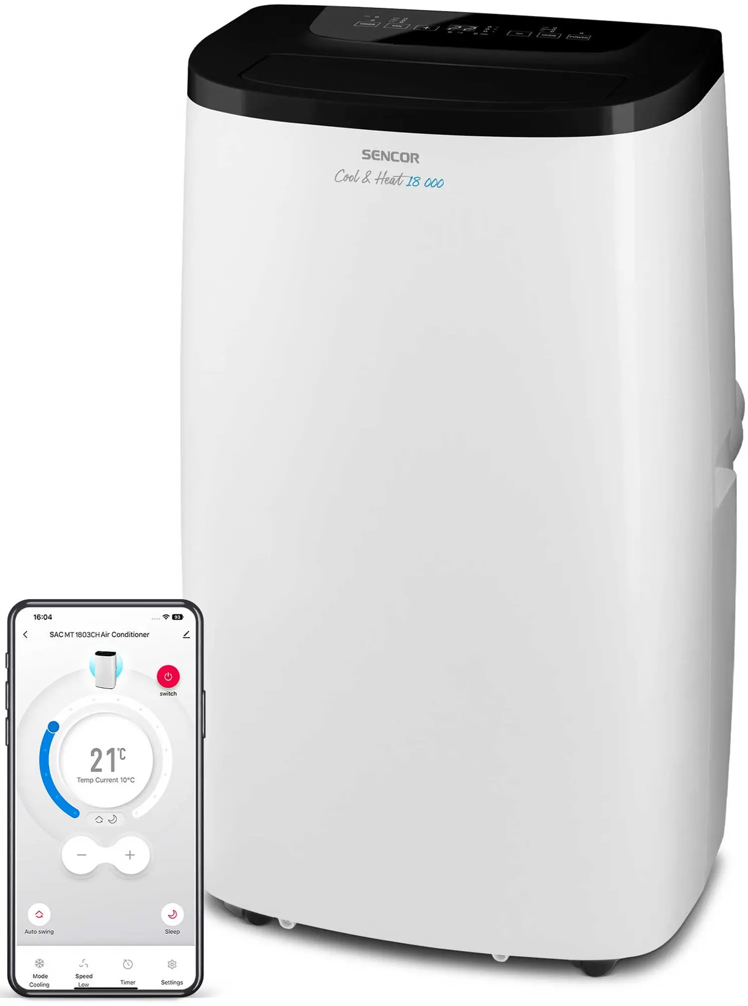 Climatizor mobil Sencor SAC MT1803CH (White)