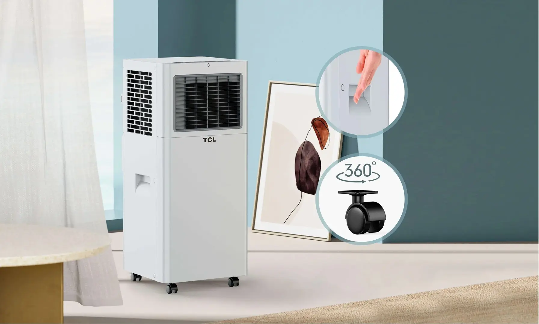 Мобильный кондиционер TCL P09F4CSW0 (White)