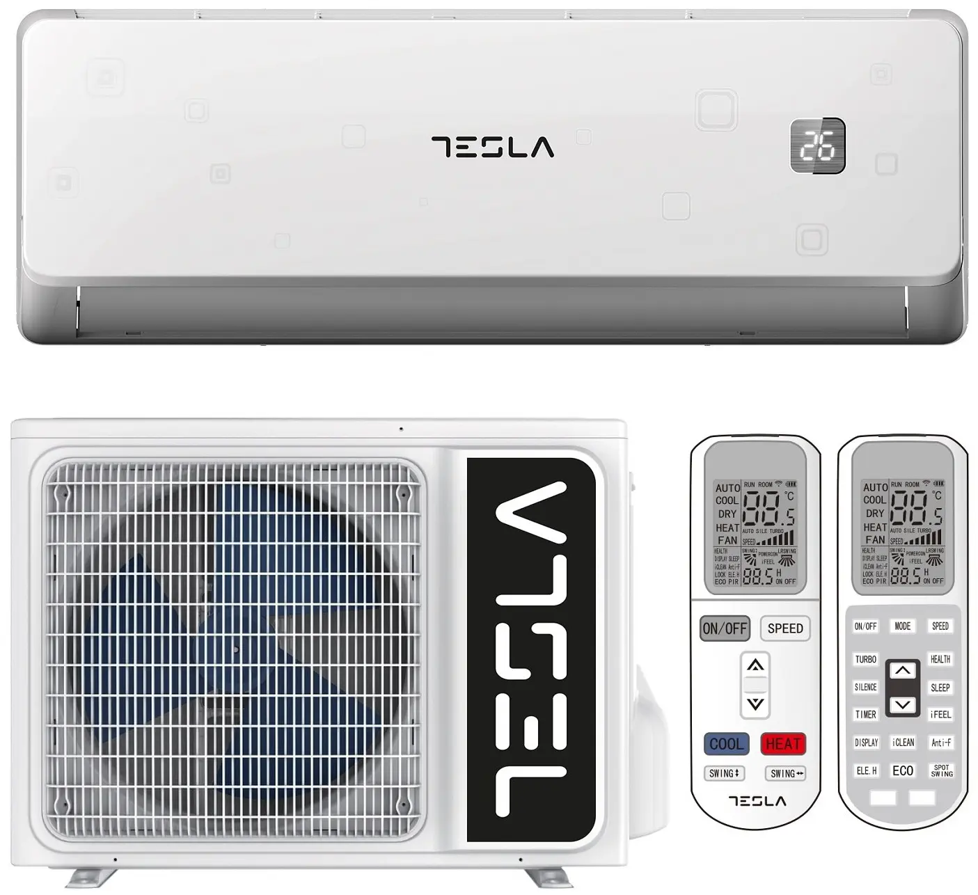 Кондиционер сплит-система Tesla TA36FFUL-1232IAPC (White) - 8
