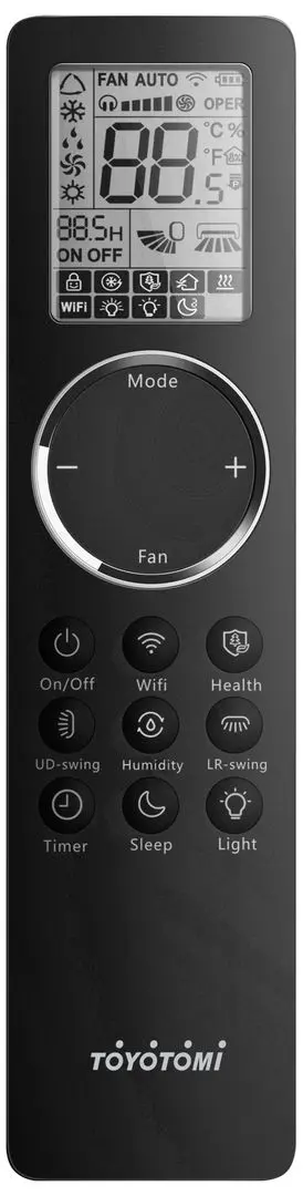 Climatizor sistem-split Toyotomi Erai CTN/CTG-328BV (Black)