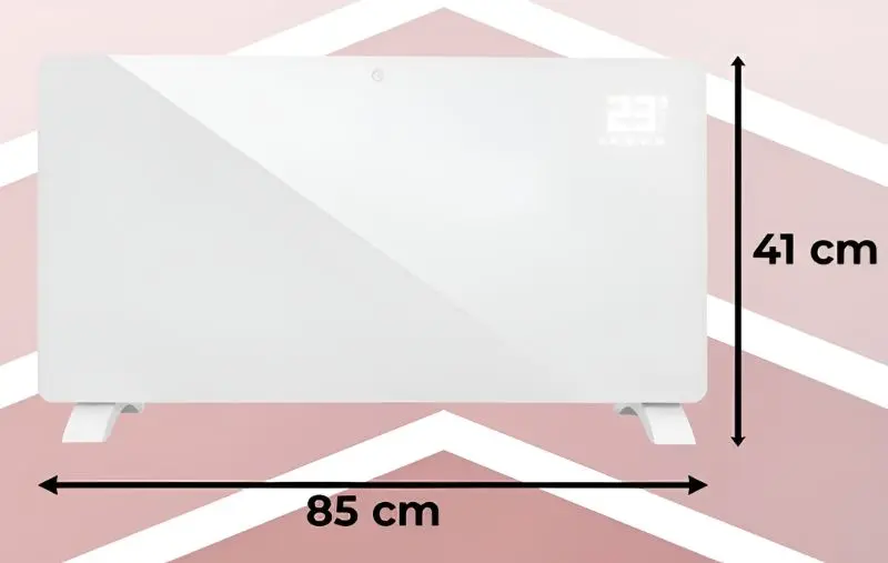 Convector electric Kaminer Zelva 26573 (White)