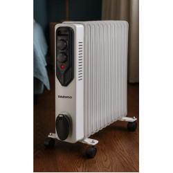Масляный радиатор Daewoo DOH13W (White) Thumb