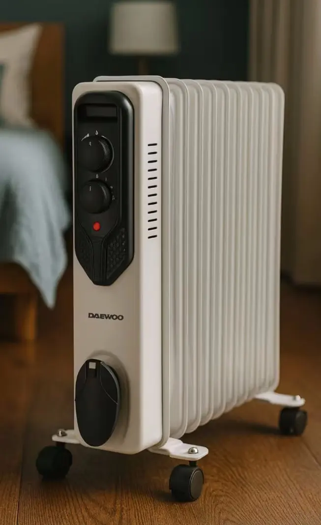 Масляный радиатор Daewoo DOH9W (White)