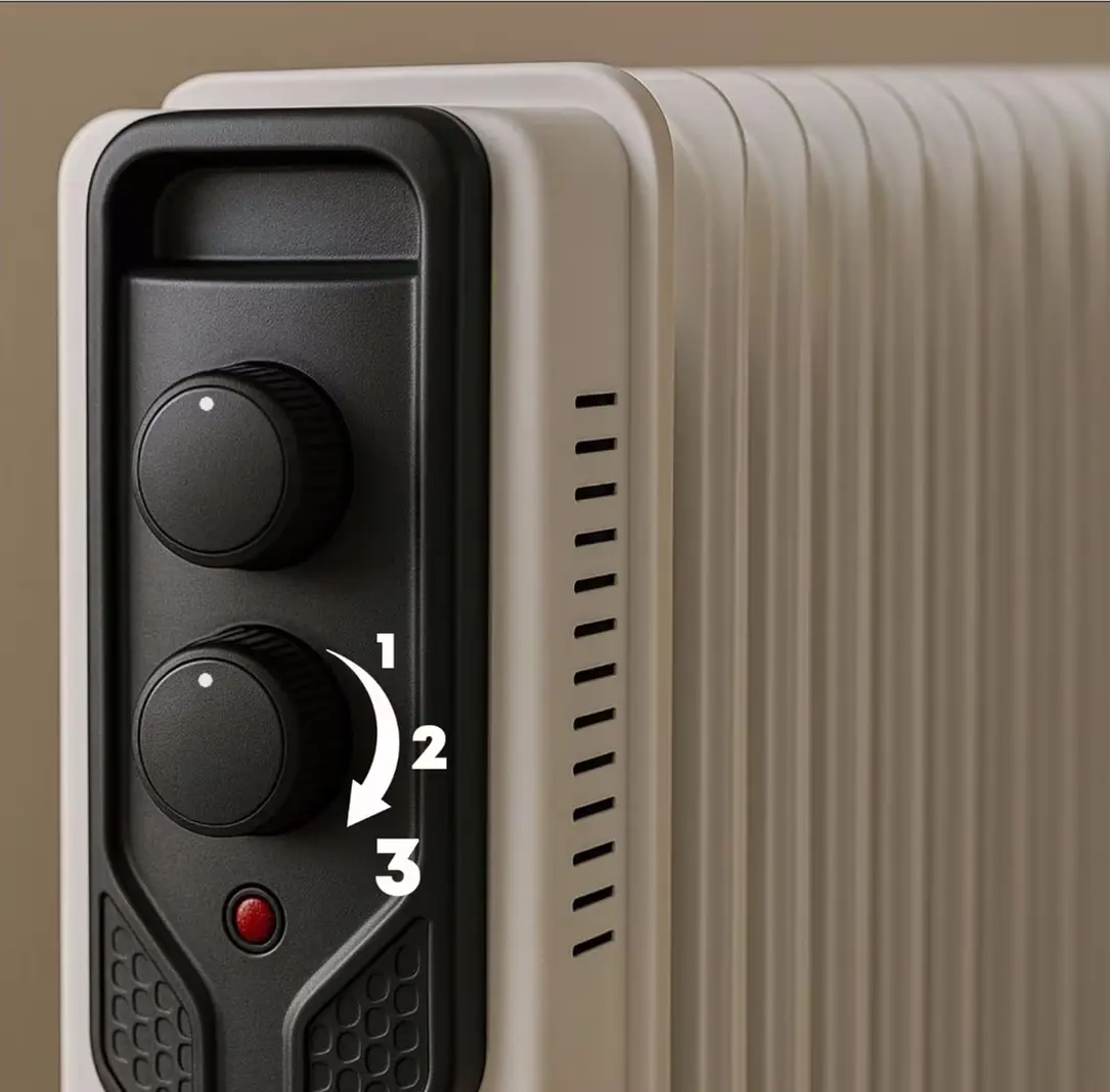 Масляный радиатор Daewoo DOH9W (White)