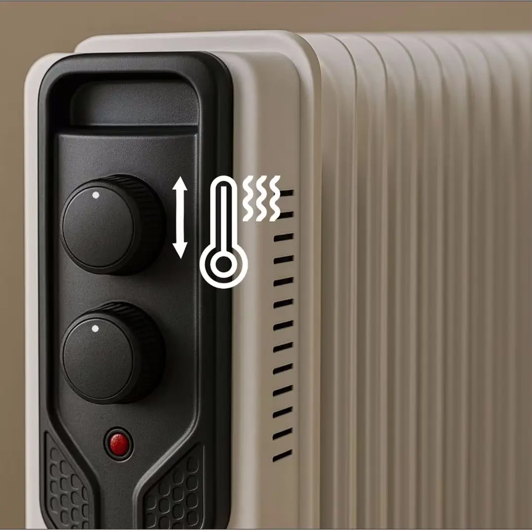 Масляный радиатор Daewoo DOH9W (White)