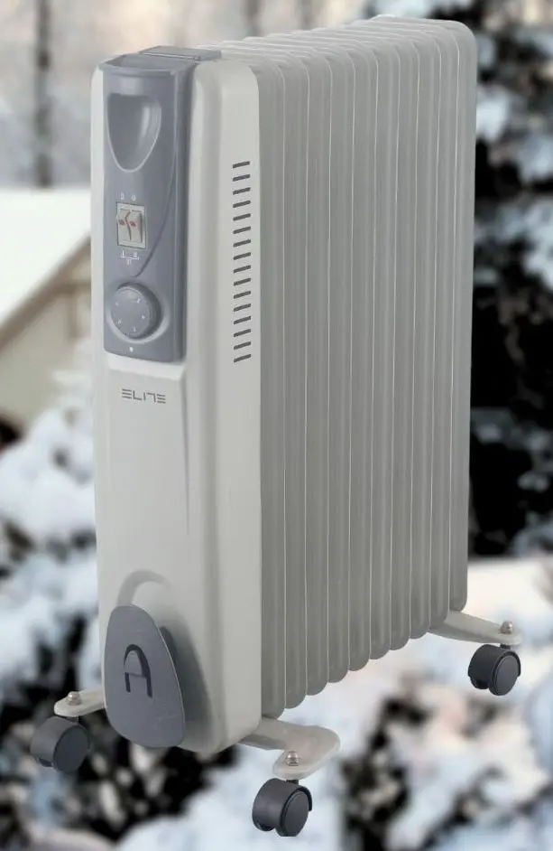 Calorifer electric cu ulei Elite EOH-11250 (Gray)