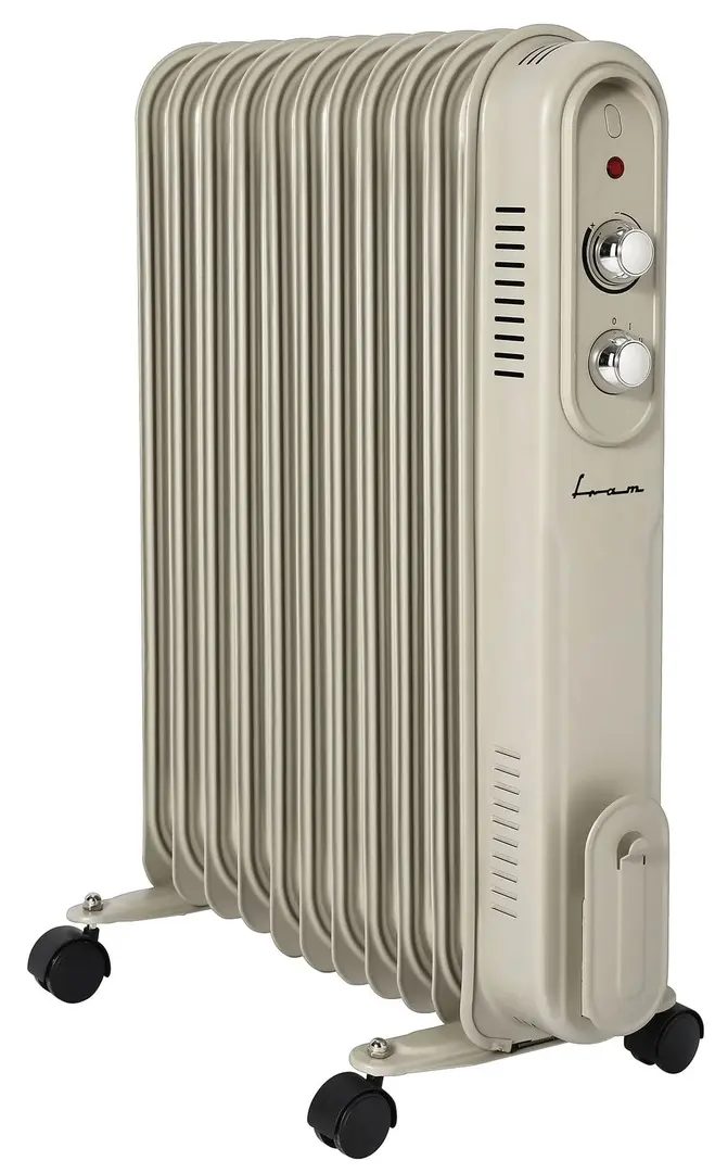 Calorifer electric cu ulei Fram FOH-YR11BG (Cream)