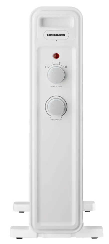 Масляный радиатор Heinner HOH-M13WH-BK (White/Black) - 2