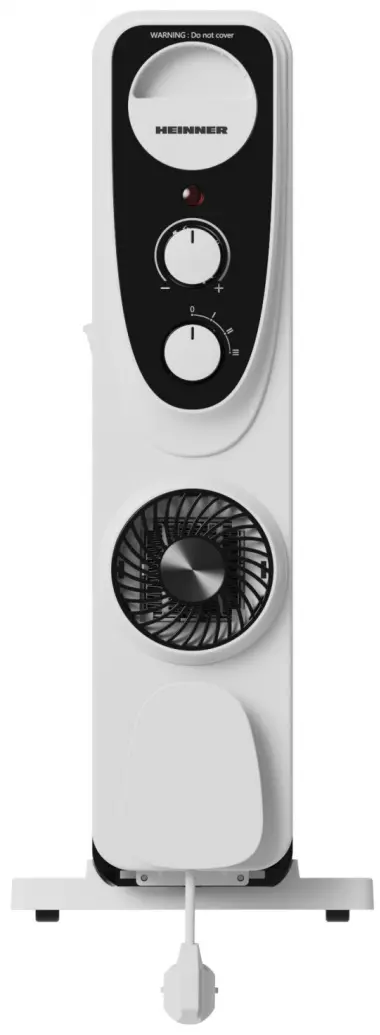 Масляный радиатор Heinner HOH-MVT13WH-BK (Black/White) - 2