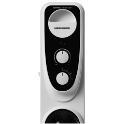 Масляный радиатор Heinner HOH-MVT13WH-BK (Black/White) Thumb