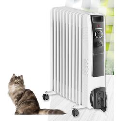 Calorifer cu ulei Heinner HOH-Y09WB (White) Thumb