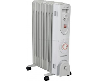 Calorifer electric cu ulei Kraft KFORC459TSW (White)