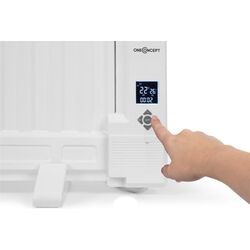 Calorifer electric cu ulei OneConcept Wallander 1000W (White) Thumb
