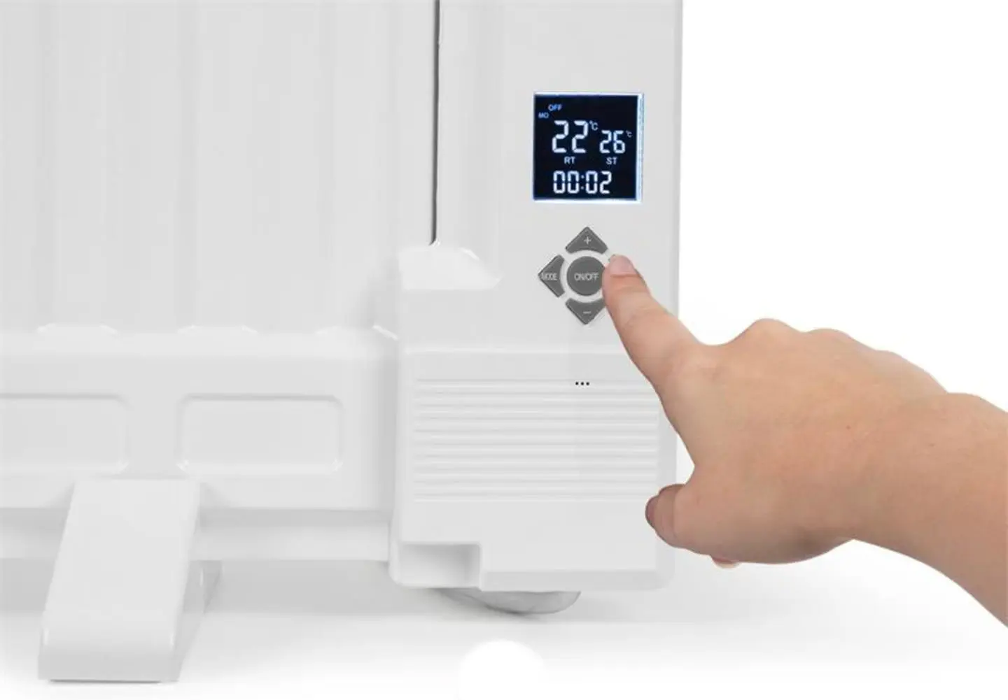 Calorifer electric cu ulei OneConcept Wallander 600W (White)