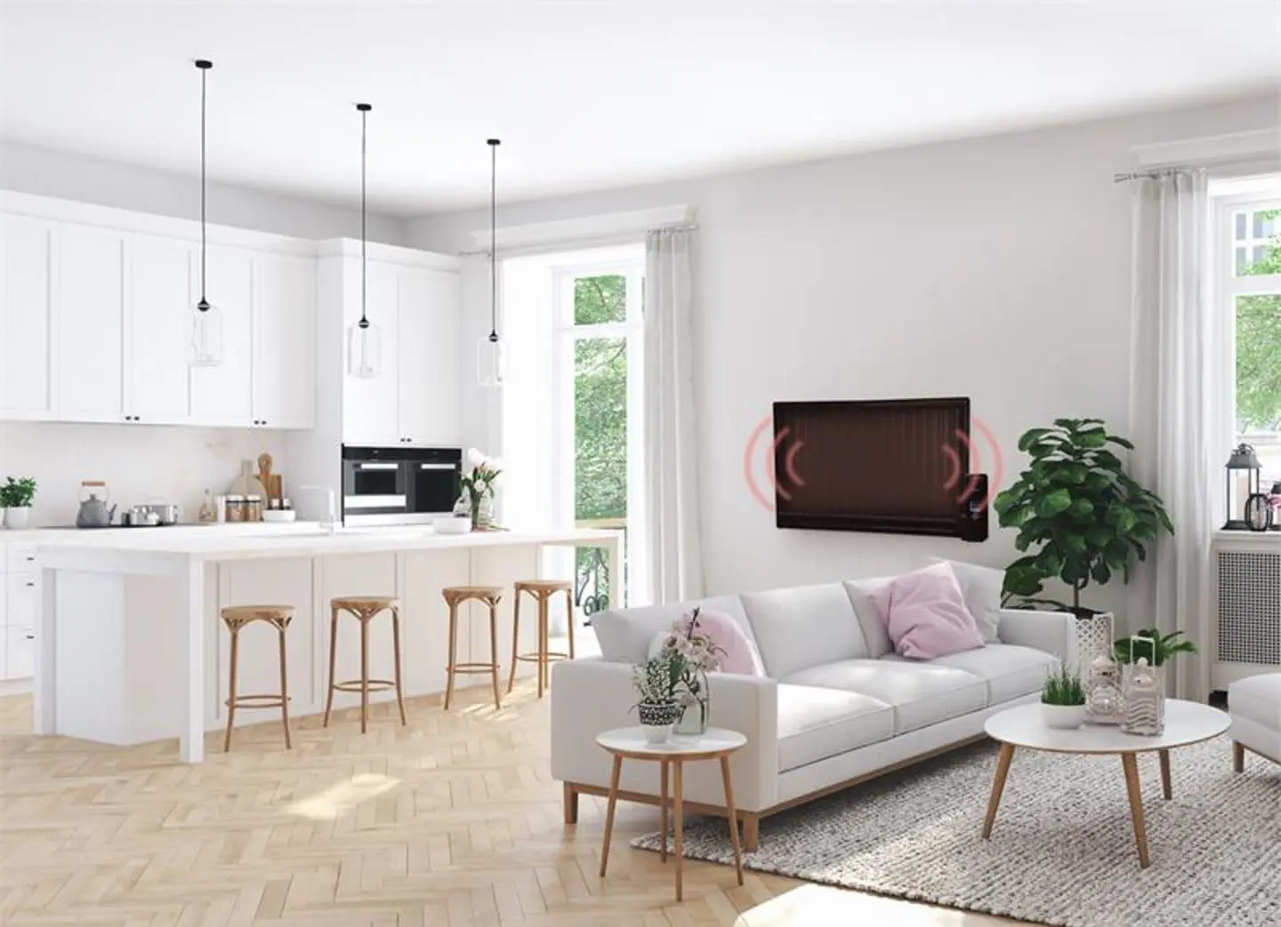 Calorifer electric cu ulei OneConcept Wallander 800W (Black)