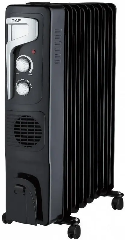 Calorifer electric cu ulei RAF R.0929B (Black)