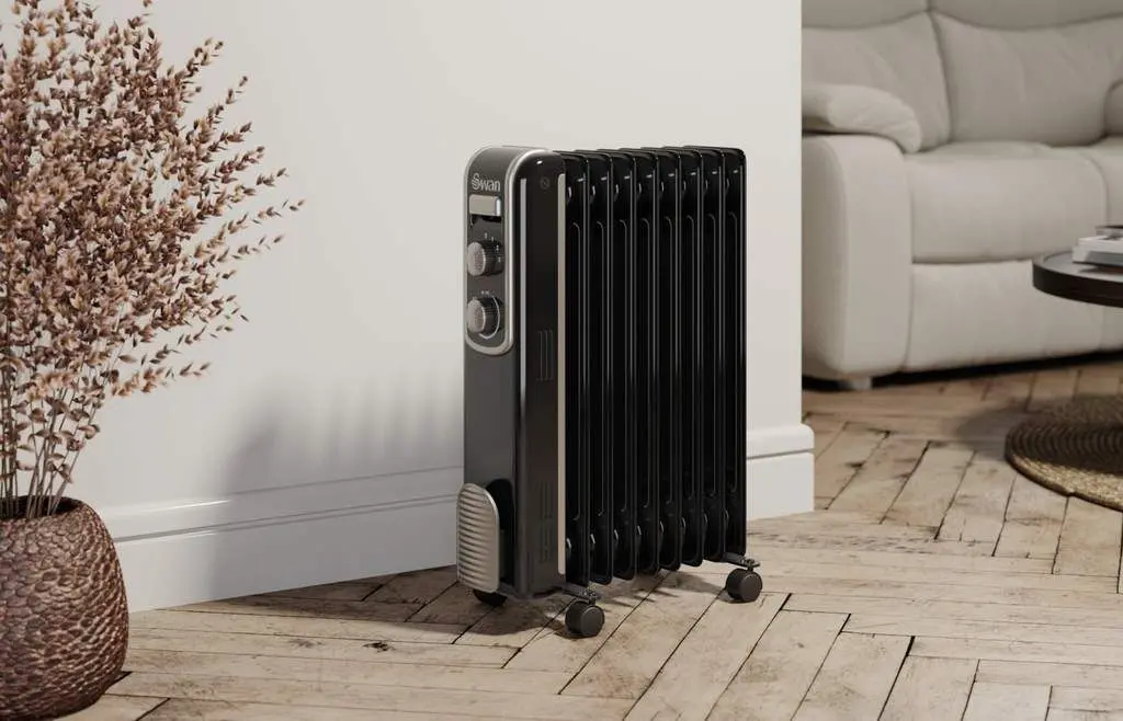 Масляный радиатор Swan SH60010BN (Black)