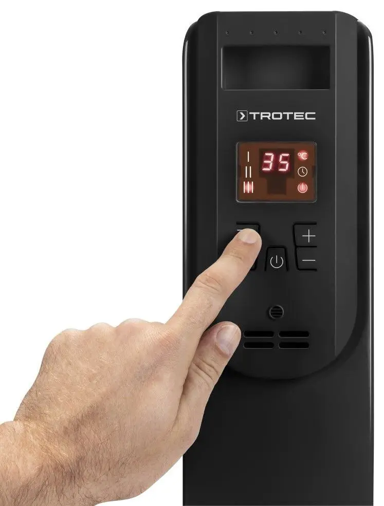 Масляный радиатор Trotec TRH 25 E (Black)
