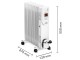 Calorifer electric cu ulei Trotec TRH 26 E (White)