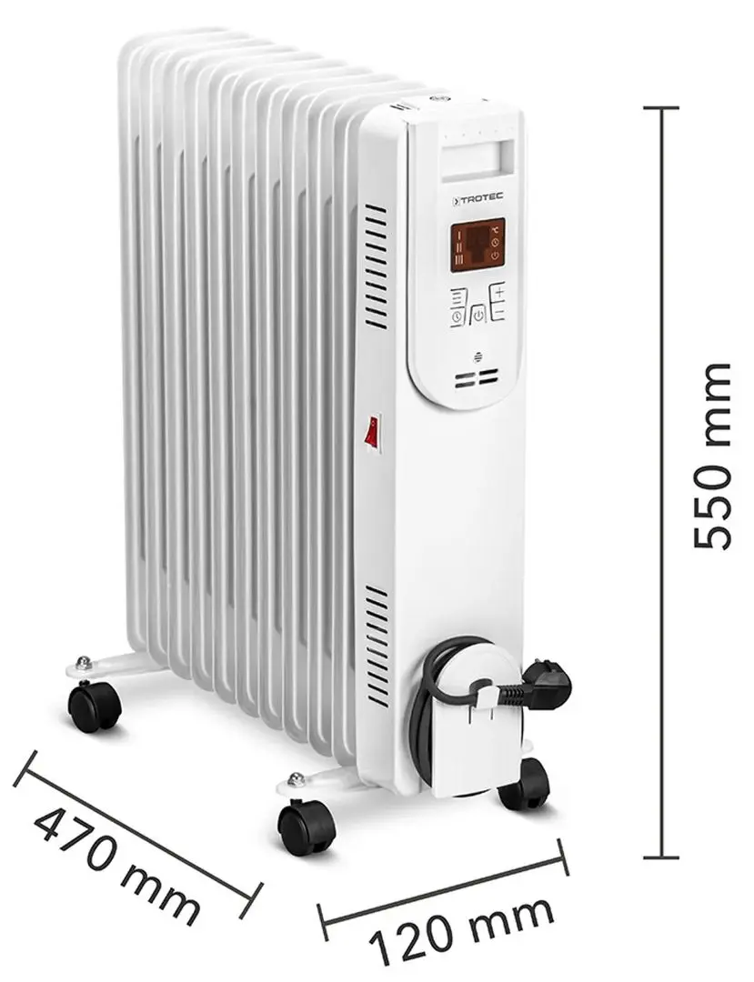 Масляный радиатор Trotec TRH 26 E (White)