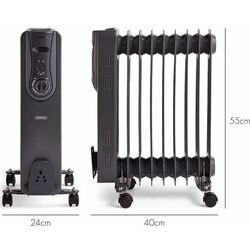 Calorifer electric cu ulei VonHaus 2500729 (Grey) Thumb