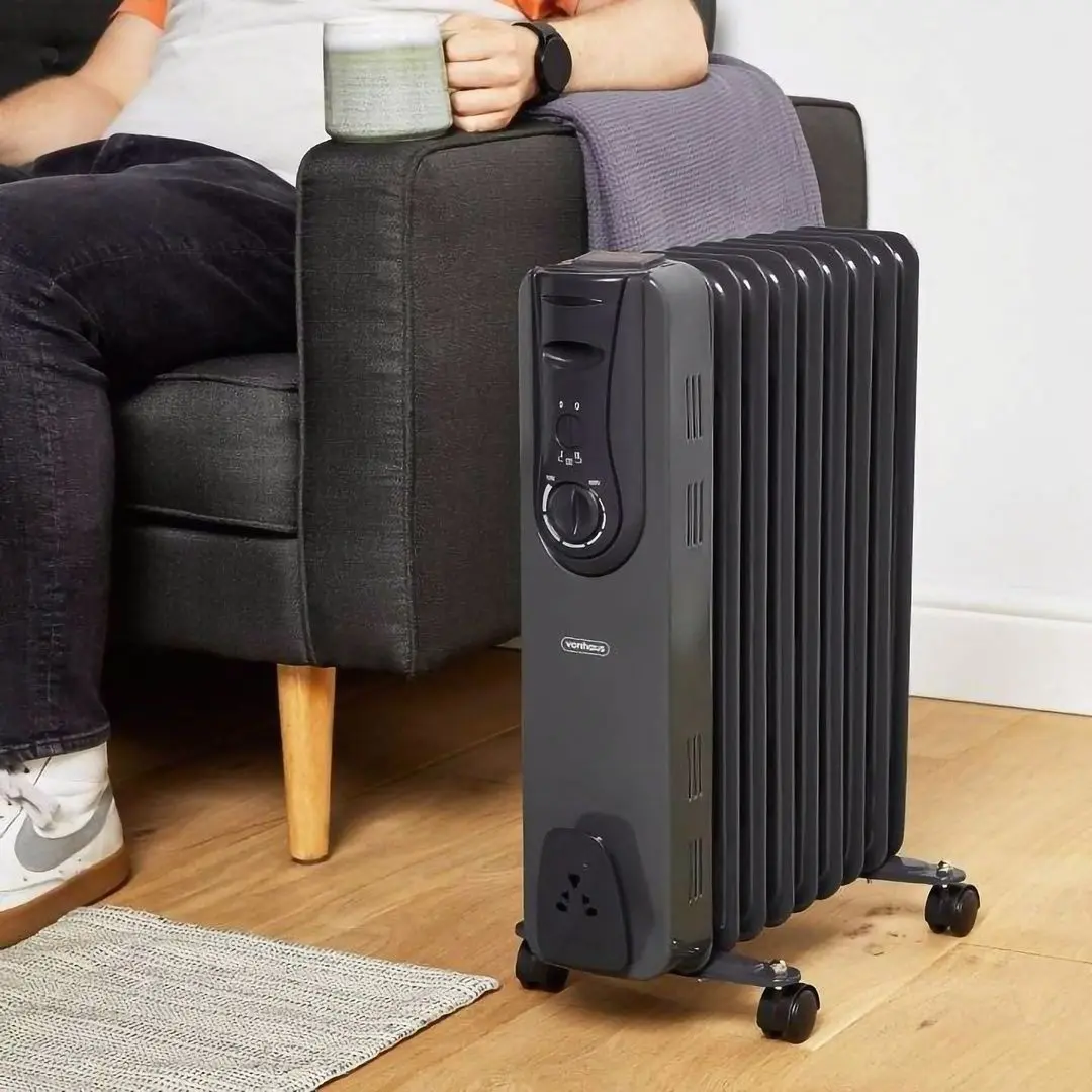 Calorifer electric cu ulei VonHaus 2500729 (Grey)