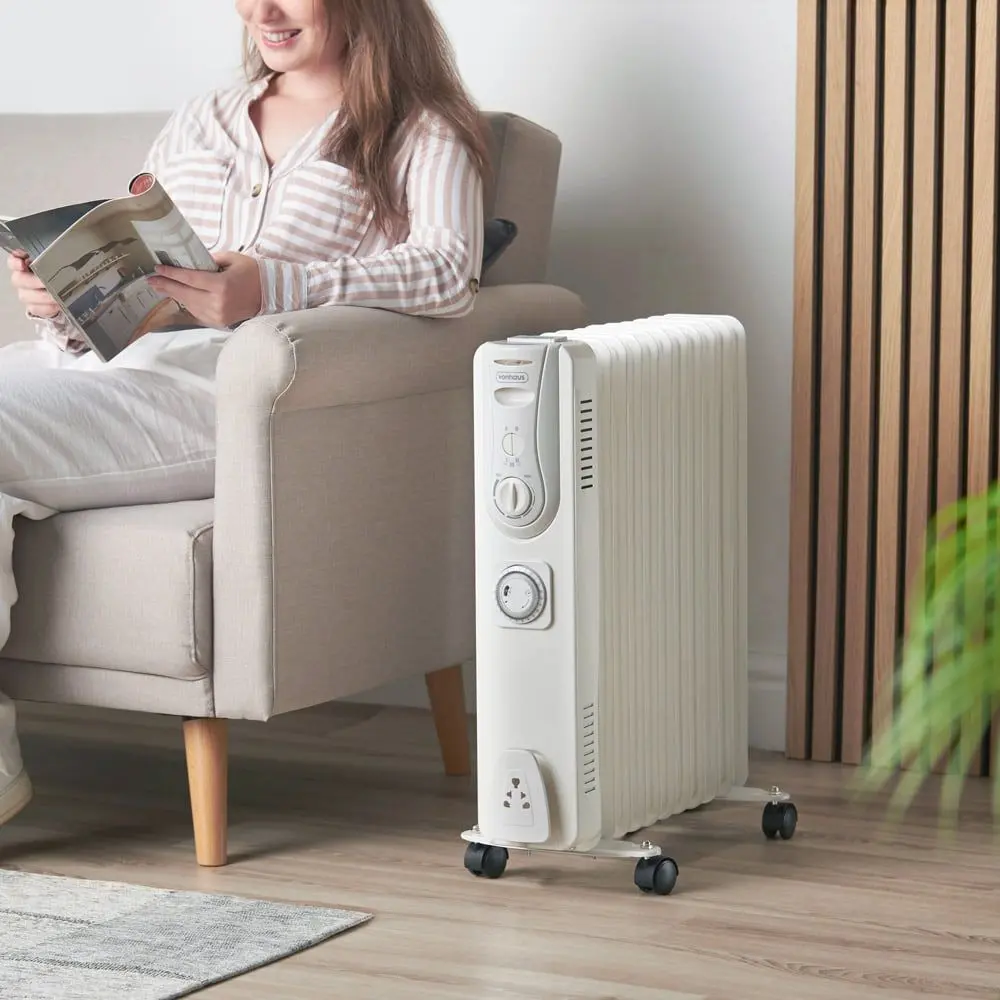 Масляный радиатор VonHaus 2500887 (White)