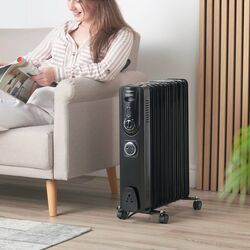 Calorifer electric cu ulei VonHaus 2500888 (Black) Thumb