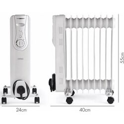 Масляный радиатор VonHaus 2500889 (White) Thumb