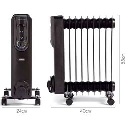 Calorifer electric cu ulei VonHaus 2500890 (Black) Thumb