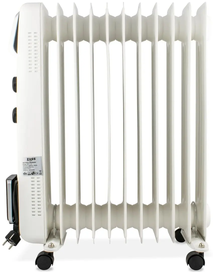 Calorifer elecric cu ulei Zass Zr 11 E (Black/White)