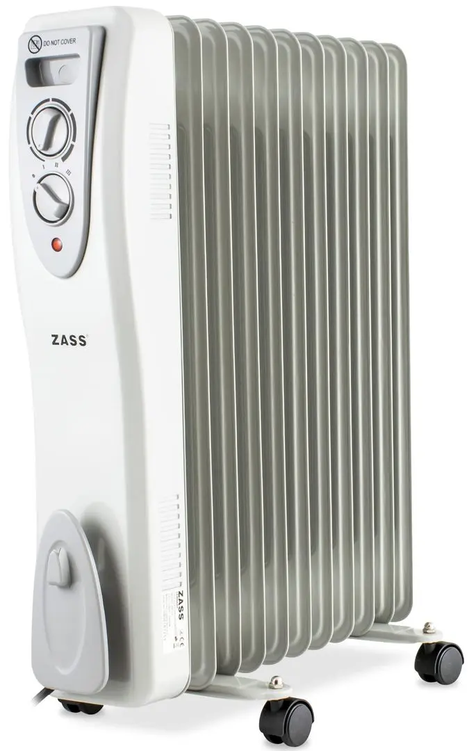 Calorifer elecric cu ulei Zass Zr 11 F (White/Gray)