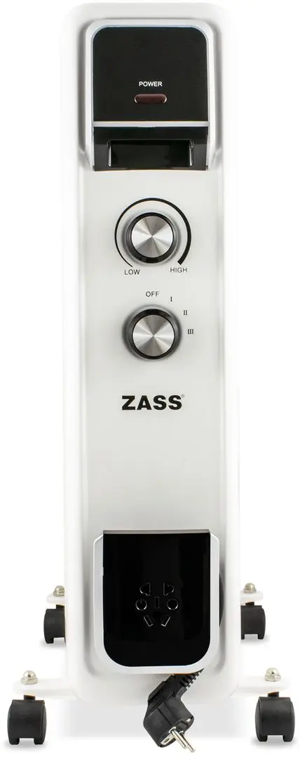 Масляный радиатор Zass Zr 13 E (Black/White)