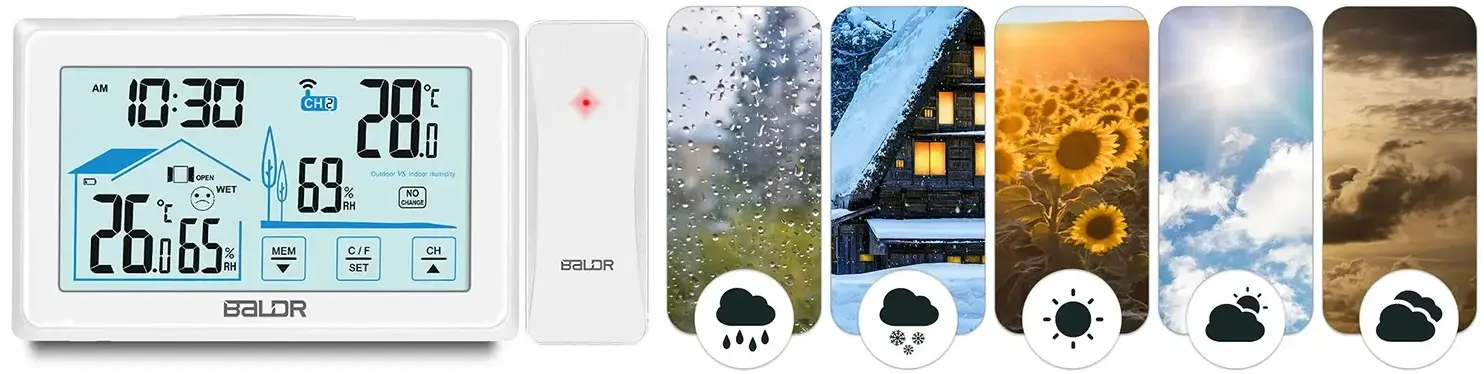 Метеостанция Baldr BD-910 391001 (White) - 4