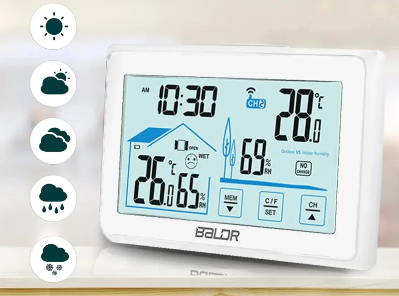 Метеостанция Baldr BD-910 391001 (White) - 6