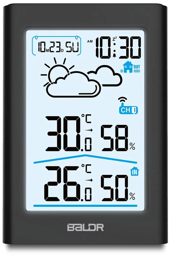 Statie meteorologica Baldr BD-911 (Black)