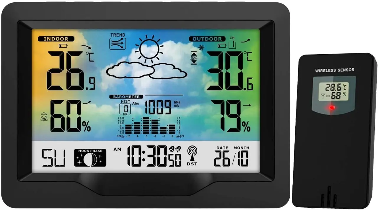 Метеостанция Berdsen BD-901 (Black)